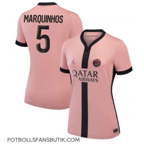 Paris Saint-Germain Marquinhos #5 Replika Tredje Tröja Damer 2024-25 Kortärmad